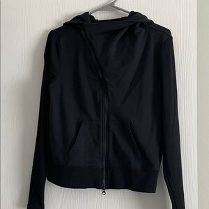 Athleta Black Zip-Up Jacket